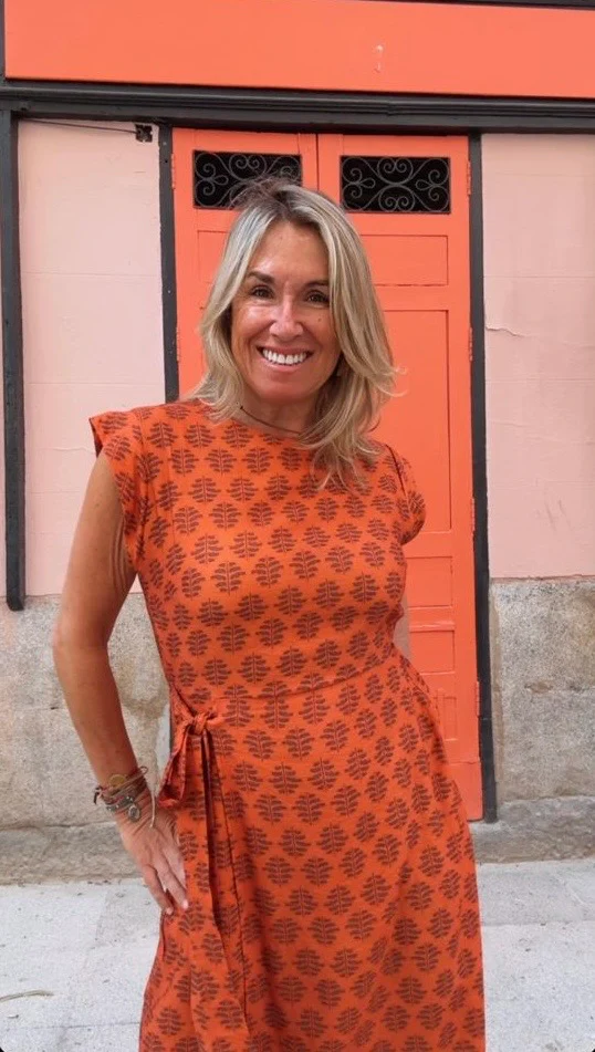 Vestido Vega naranja - Image 12