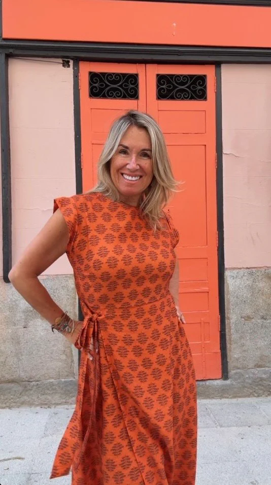 Vestido Vega naranja - Image 6