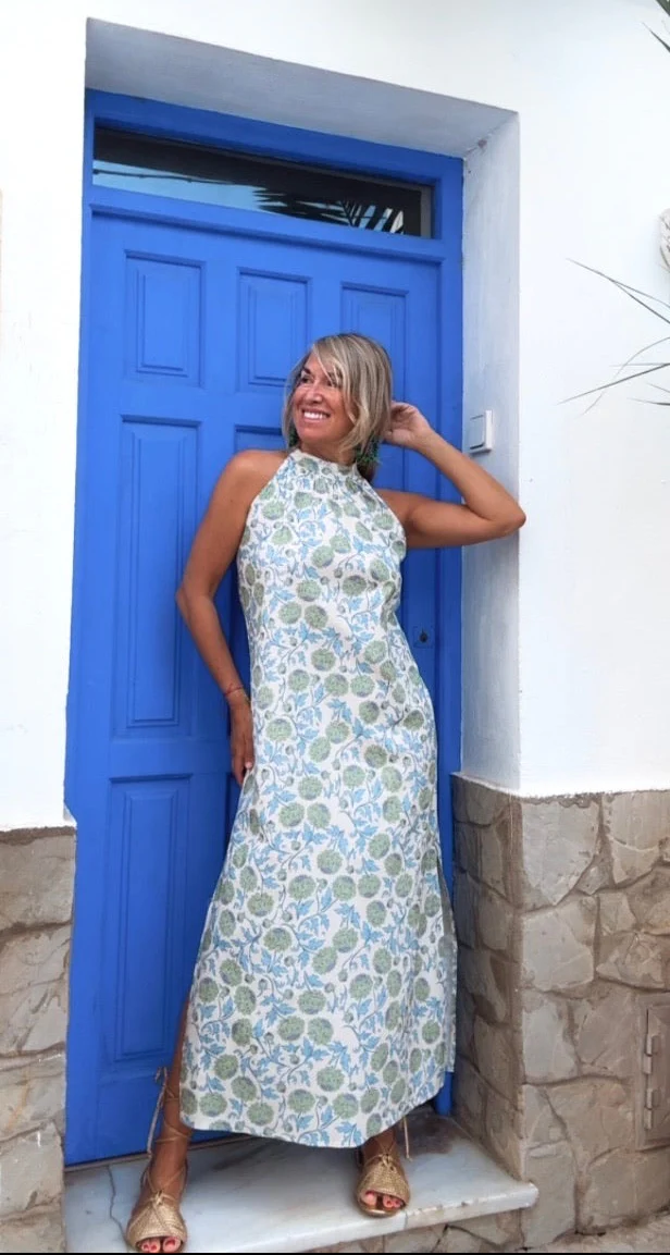 Vestido Verbena verde